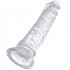 King Cock Plus Dual Density Fat Cock Dildo with Balls 25 cm  3
