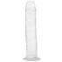 Willie City Realistisk Klar Dildo med Sugekop 22 cm  1