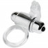 Baseks Vibrating Rabbit Cock Ring Clear  1
