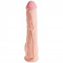 King Cock Plus Dual Density Fat Cock Dildo with Balls 25 cm product image 2