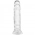 Willie City Clear Realistic Dildo with Suction Cup 15 cm 2