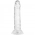 Willie City Clear Realistic Dildo with Suction Cup 13 cm 1