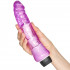 Baseks Realistisk Multispeed Lilla Dildo Vibrator Hand 50