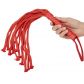 Sex & Mischief Flogger Whip Red  5