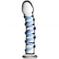 Icicles No 5 Blue Glass Dildo product packaging image 1