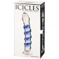 Icicles No 5 Blue Glass Dildo product packaging image 90