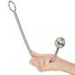 Rimba Bondage Metal Anal Hook Large product held in hand 50