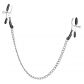 Fetish Fantasy Alligator Nipple Clamps with Chain