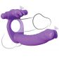 Fantasy C-Ringz Silicone Double Penetrator Rabbit  5