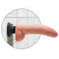 King Cock Realistic Vibrating Dildo with Balls 23 cm