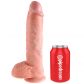King Cock Realistic Dildo with Scrotum 25 cm