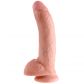 King Cock Realistic Dildo with Scrotum 23 cm