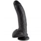 King Cock Realistic Dildo with Scrotum 23 cm