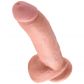 King Cock Realistic Dildo with Scrotum 23 cm