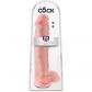 King Cock Realistic Dildo with Scrotum 36 cm