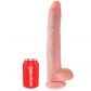 King Cock Realistic Dildo with Scrotum 35 cm
