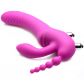 Strap U Regal Rider Vibrating Triple G Strap-On Dildo  2