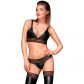 Noir Handmade Power Wetlook Bralette  1