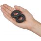 Sinful Infinity Stretchy Silicone Double Cock Ring