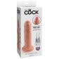King Cock Uncut Realistic Dildo 15 cm  4