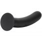 Sinful Slender Silicone Black Dildo Large  4