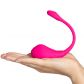 Lovense Lush 2 App-Controlled G-Spot Vibrator product held in hand 50