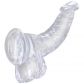 King Cock Clear Dildo med Kugler 20 cm  3