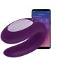 Satisfyer Double Joy App-Controlled Couple's Vibrator product packaging image 2