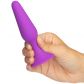 Sinful Slim Butt Plug Small product held in hand 50