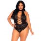 Leg Avenue Bundløs Blonde Teddy Plus Size  1