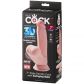 King Cock Plus Triple Density Swinging Balls Dildo 21 cm product packaging image 90