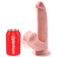 King Cock Plus Triple Density Swinging Balls Dildo 23,5 cm product image 3