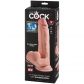 King Cock Plus Triple Density Swinging Balls Dildo 25 cm Pack 90