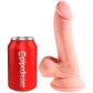 King Cock Plus Triple Density Dildo with Balls 20 cm product image 4