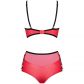 Obsessive Leatheria Red Bra Set Product picture 2