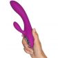 Tracy's Dog Aula G-Spot Rabbit Vibrator Product picture with hand 50